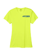Load image into Gallery viewer, Ladies short sleeve T-shirt Yellow - Pitcrew