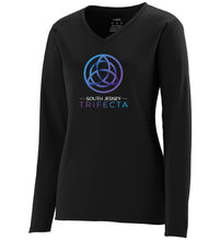 Load image into Gallery viewer, Ladies Wicking Long Sleeve Tee