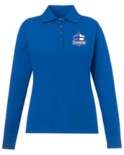 Load image into Gallery viewer, Cumberland Christian - Ladies Long Sleeve Polo