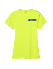 Load image into Gallery viewer, Ladies short sleeve T-shirt Yellow - Pitcrew
