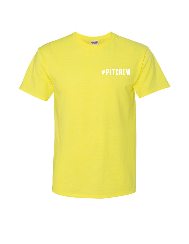 #PITCREW Short Sleeve NEON Yellow T-shirt