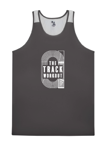 The Track Workout - Mens Ventback Singlet