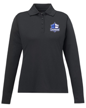 Load image into Gallery viewer, Cumberland Christian - Ladies Long Sleeve Polo
