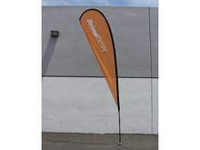 Load image into Gallery viewer, Tear Drop Banner Flag - 15ft - Single Sided
