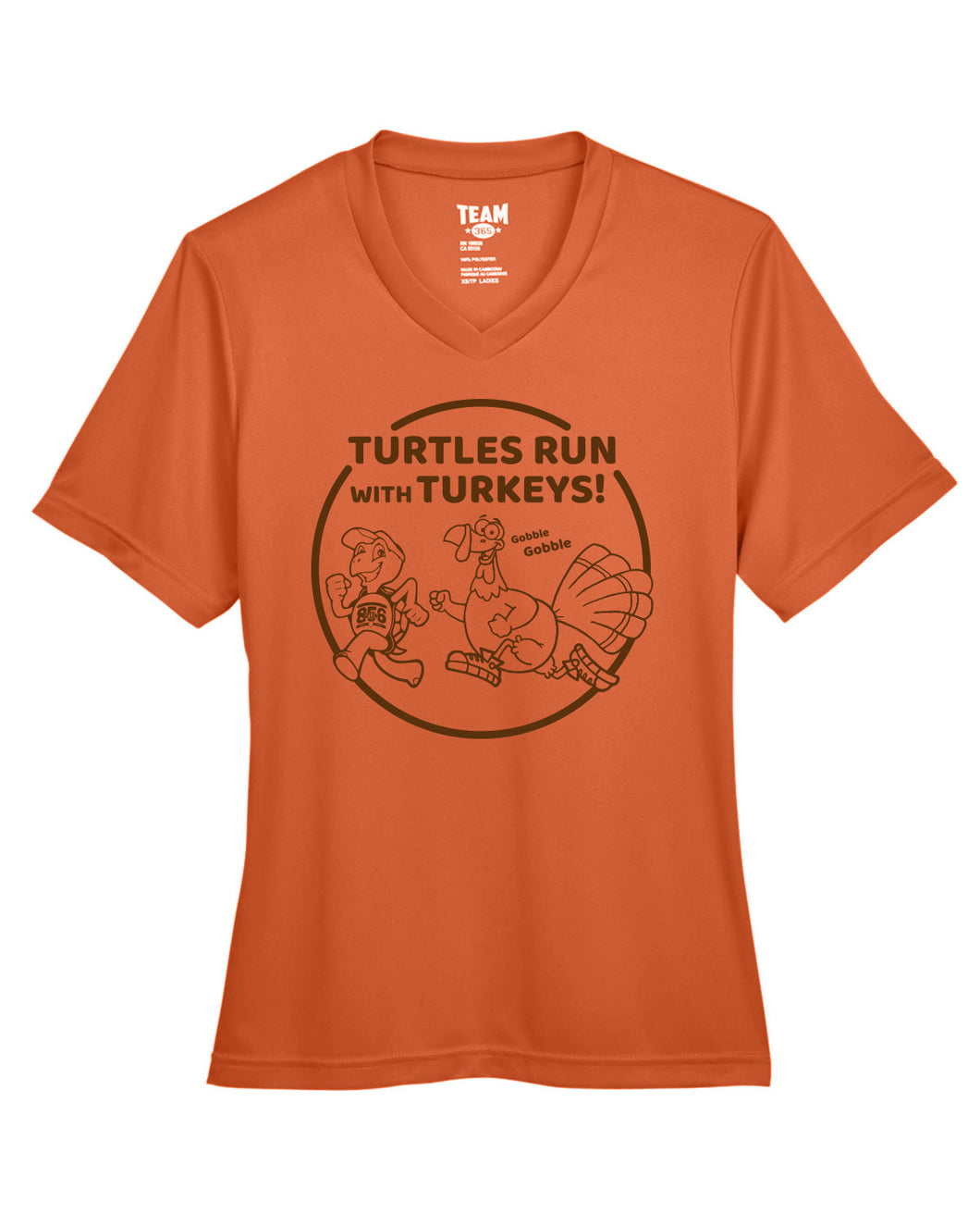 Turtles - Ladies Turkey Trot T-Shirt