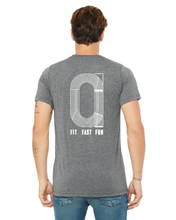 Load image into Gallery viewer, The Track Workout - Fit Fast Fun Tshirt
